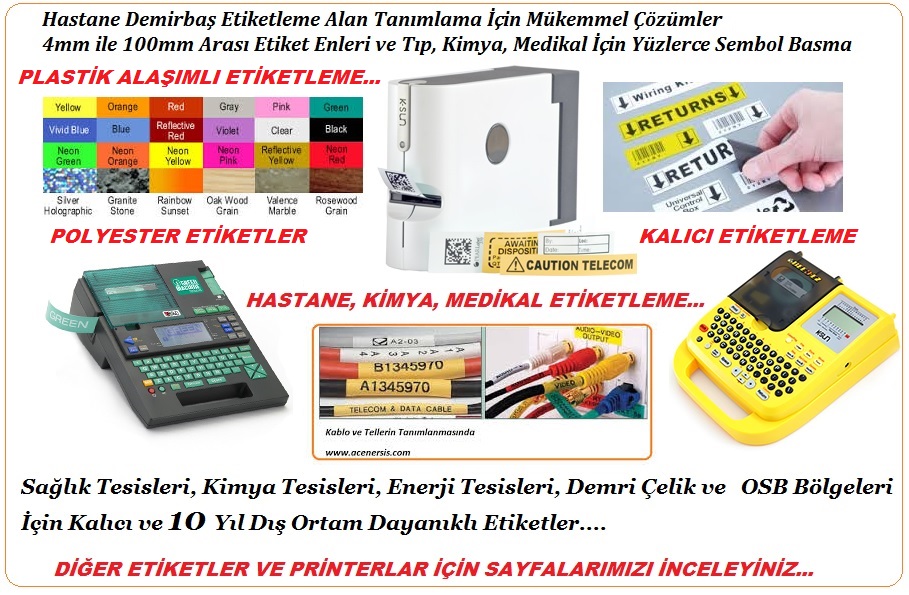 pvc endustriyel etiket yazicisi