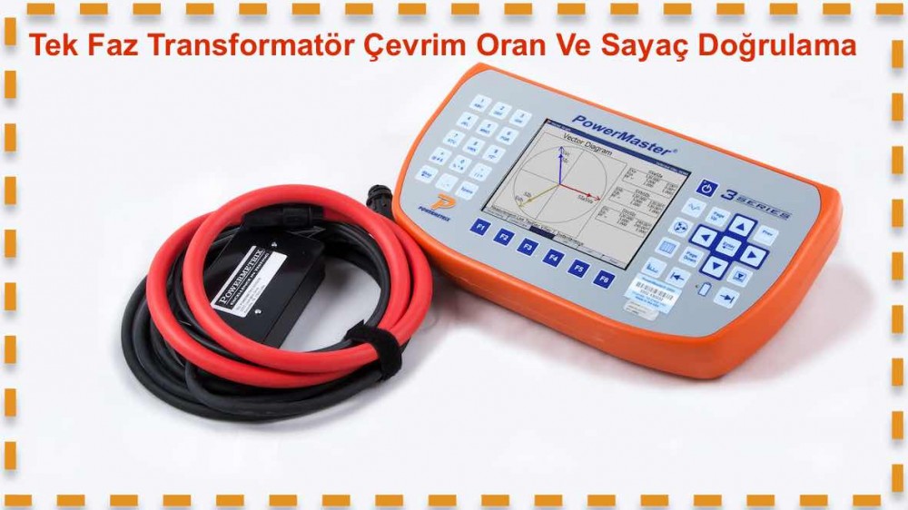 transformatör çevirme oranı cihazı