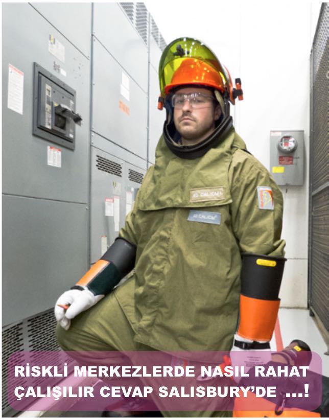 elektrik patlaması koruyucu elbise