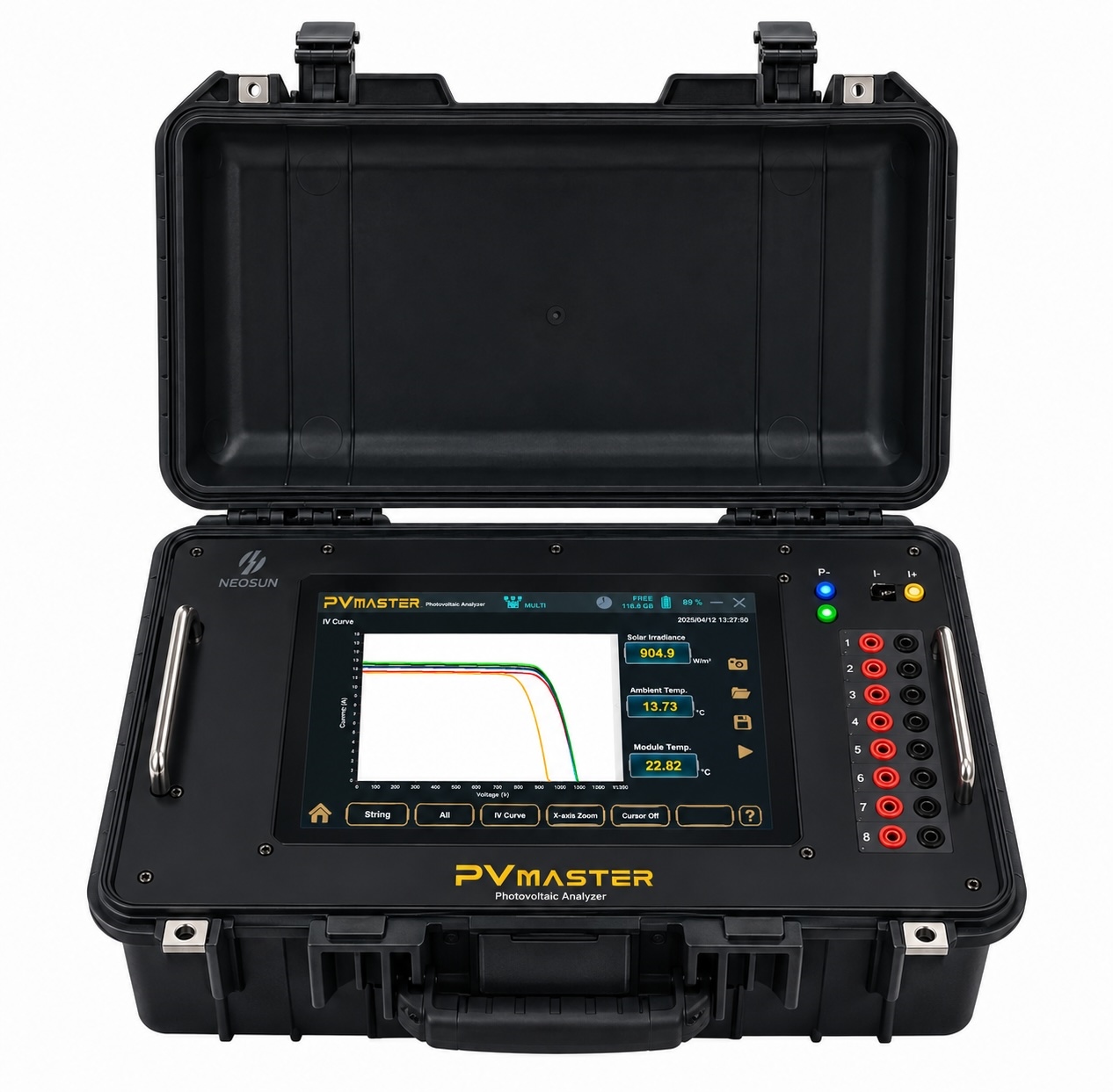 1500v-iec-62446-ges-test-cihazi, GES string (dizi) izolasyon direnci test cihazı