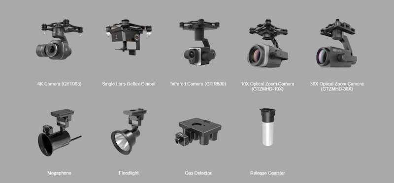 drone-hd-çekim-kamera-megafon-projektör-termal-kamera-lazer-işaretleme
