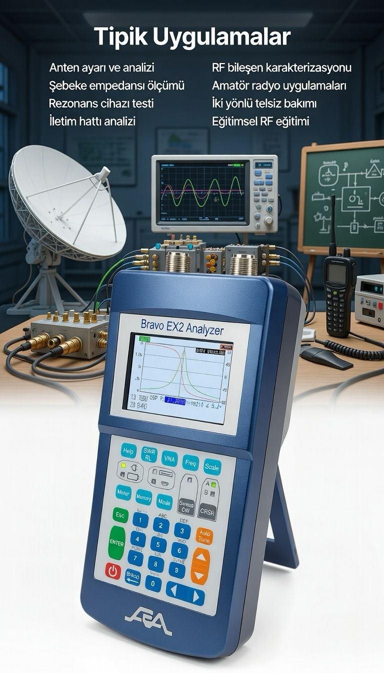 Empedans-ve-SWR Ölçümleri-için-Ağ-Analiz-Cihazı

